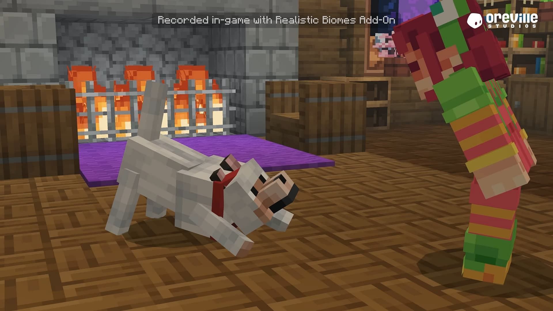 Actions & Stuff addon makes everything pretty (Image via Oreville Studios & Mojang)